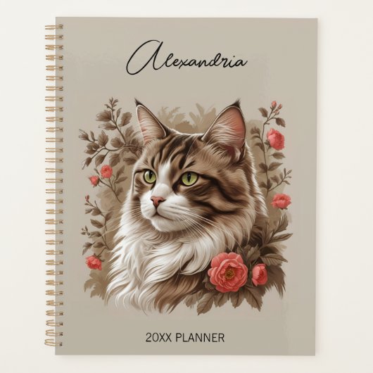 Tabby Cat  Planner (Voorkant)