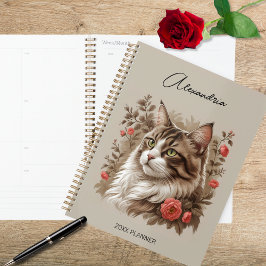 Tabby Cat  Planner