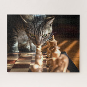 Tabby Cat Pplay Chess Legpuzzel