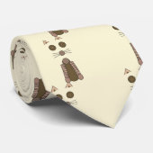 Tabby CAT Stropdas (Opgerold)