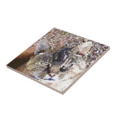 TABBY CAT TEGELTJE (Zijkant)