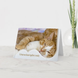 Tabby Cats Jubileum Kaart