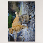 tabby cats puzzle (Vertical)