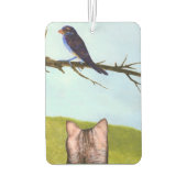 Tabby Cats Talk to Birds Luchtverfrisser (Achterkant)