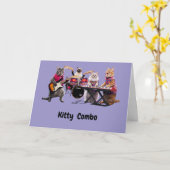 Tabby Combo Kaart (Gele Bloem)