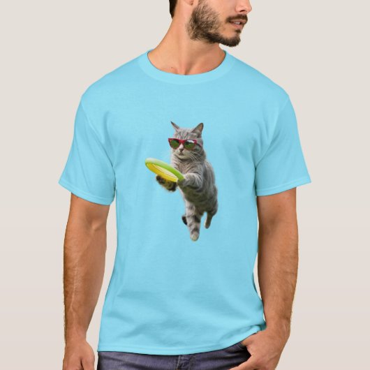 Tabby Disc Golfer T-shirt (Voorkant)