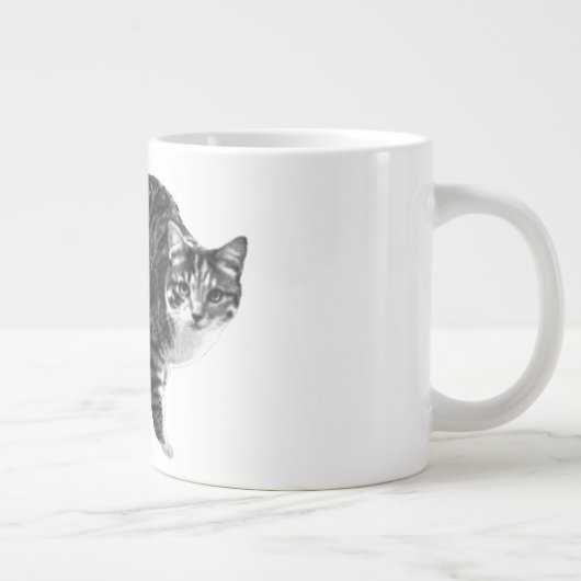 Tabby Glow by Winter Window Extra Grote Beker (Rechts)