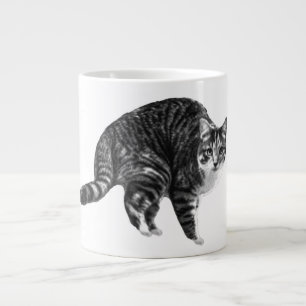 Tabby Glow door Winter Window Extra Grote Beker