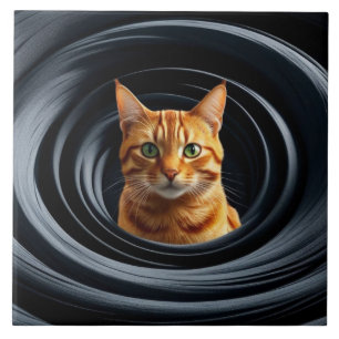Tabby Gyre Decoratieve Tegel Tegeltje