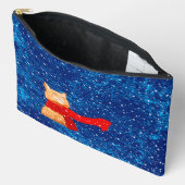 Tabby houdt van sneeuw etui (Open)