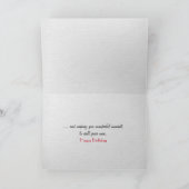 Tabby Kat op gras Birthday Kaart (Binnen)