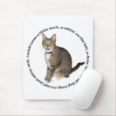 Tabby Kat Wensen Muismat (Met muis)