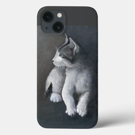 Tabby Kitten Hoesje-Mate iPhone Case (Achterkant)