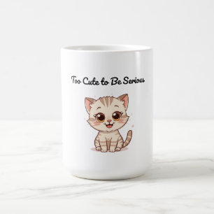 Tabby Kitten Mug – Cute Cartoon