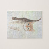 Tabby Kitten Puzzel Legpuzzel (Horizontaal)