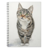 Tabby Muse Spiral Notebook Notitieboek (Voorkant)