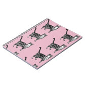 Tabby rose Chat Chats Chats Carnet Tabbis rayé mig (Côté gauche)