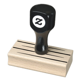 Tabby-Stripe Rubber Stamp Rubberstempel