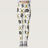 Tabby The Black Cat Witch Leggings (Voorkant)