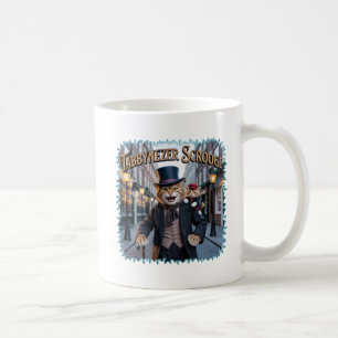 Tabbynezer Scrooge Illustratie – Tabby Scrooge Koffiemok