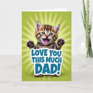 Tabby's Mooi Vaderdag Kaartje Kaart