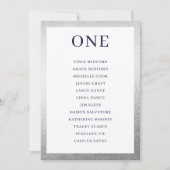 TABEL AANTAL Zitplaatsen Grafiek eenvoudig zwart z Kaart (Voorkant)