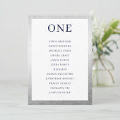 TABEL AANTAL Zitplaatsen Grafiek eenvoudig zwart z Kaart (Staand voorkant)