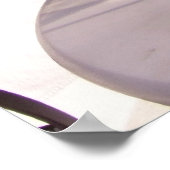 Tabel bij Santorini Poster (Hoek)