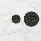 Tabel Confetti Augustus, 6 Geboortedag (Voorkanten)