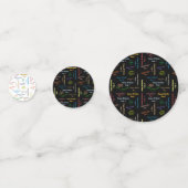 Tabel Confetti Augustus, 7 Geboortedag (Voorkanten)