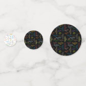 Tabel Confetti december, 1 verjaardag (Voorkanten)