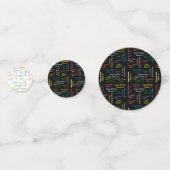 Tabel Confetti maart, 11 verjaardag (Voorkanten)