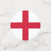 Tabel confetti met vlag van Groot-Brittannië (Kleine voorkant)