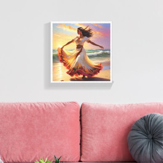 Tabel Deco Canvas Afdruk (Insitu (Woonkamer))