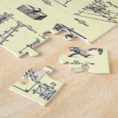 Tabel met de werktuigen ~ "Ja, nu heb ik het." Legpuzzel (Zijkant)