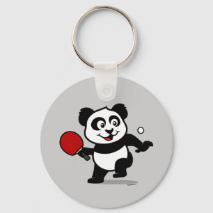 Tabel Tennis Panda Sleutelhanger