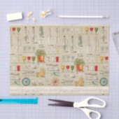  tabelglazen nieuwheid tissuepapier (Craft)