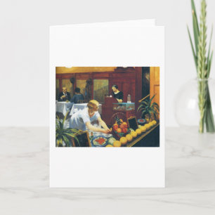 Tabellen voor dames - Edward Hopper Kaart