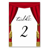 Tabellingnummer Movie-thema Kaart (Achterkant)