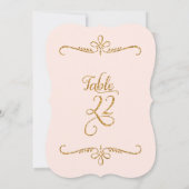 Tabelnummer 22, Fancy scriptlettertekens met besch Kaart (Achterkant)