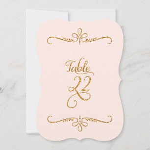 Tabelnummer 22, Fancy scriptlettertekens met besch Kaart