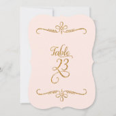 Tabelnummer 23, Fancy scriptlettertekens met besch Kaart (Voorkant)