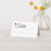 Tabelnummer bruiloft (Voorkant)