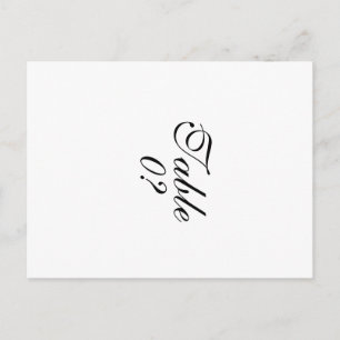 "Tabelnummer" "creëer je eigen" Briefkaart