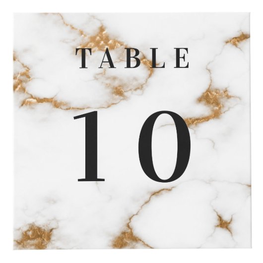 Tabelnummer QR-codemenu marmer business logo Kubus (Voorkant)