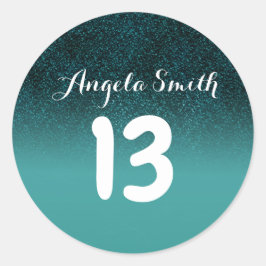 Tabelnummer Sticker| Tabelnummer voor occasioneel Ronde Sticker