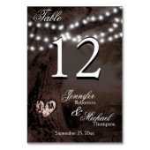 Tabelnummers | Huwelijksboom Kaart (Achterkant)