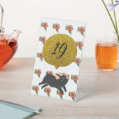 Tabelnummers Reclamebord Met Voetstuk (Insitu)