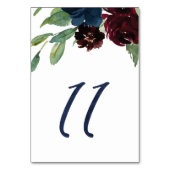 Tabelnummers voor KJ #11 Kaart (Voorkant)