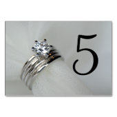 Tabelnummers voor weddenschappen kaart (Achterkant)